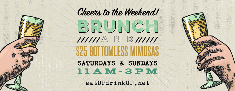 UP on the Roof - Bottomless Brunch Downtown Greenville