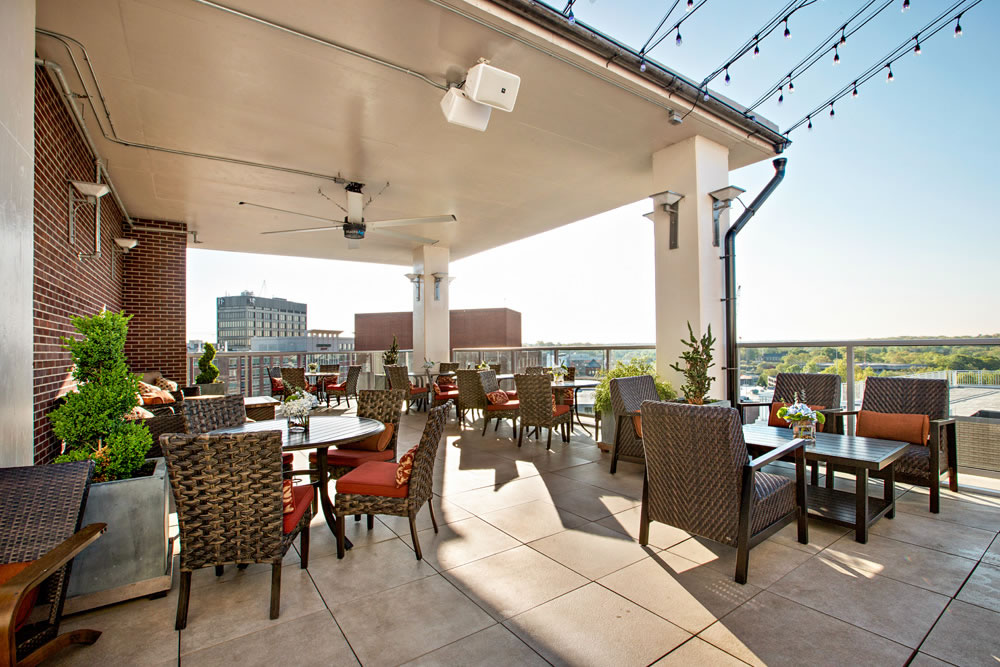 Rooftop Restaurant and Bar in Downtown Greenville