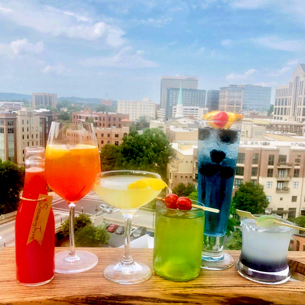 Cocktails to Enjoy on the Rooftop in Greenville, SC