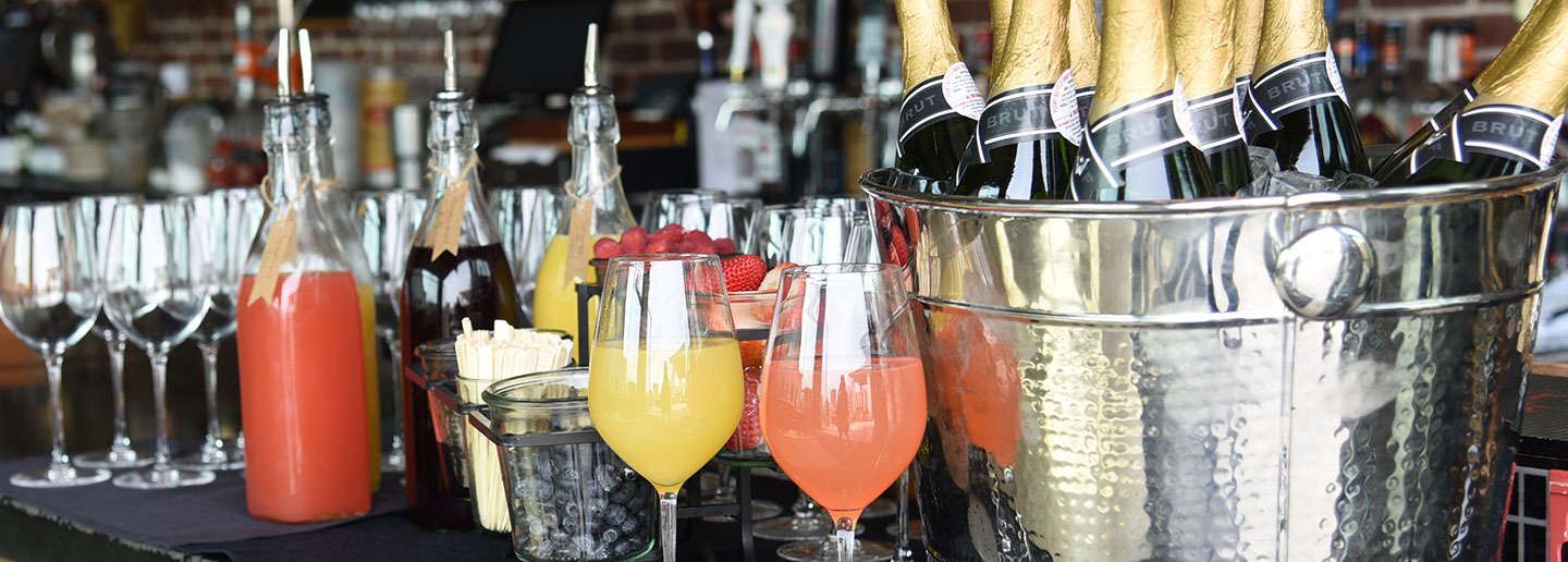 Enjoy Mimosas for Brunch at UP on the Roof