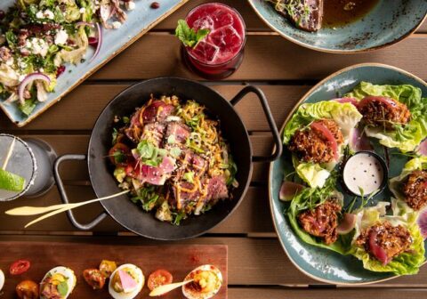 Gluten-Free and Vegetarian Dishes Available Now at UP on the Roof