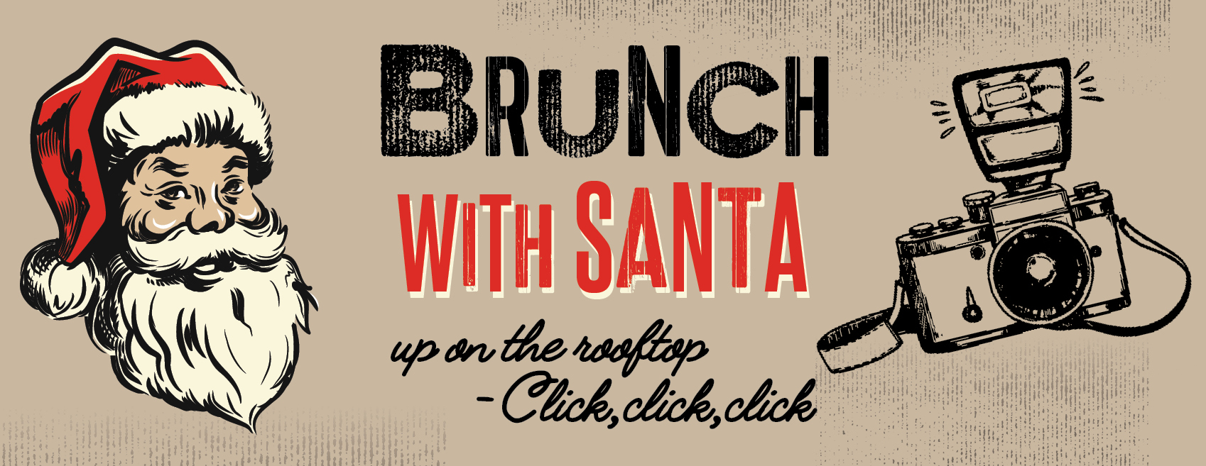 Brunch with Santa at UP on the Roof