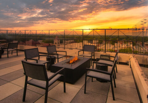 Treat Your Date to Dinner and Drinks at UP on the Roof in Anderson, SC