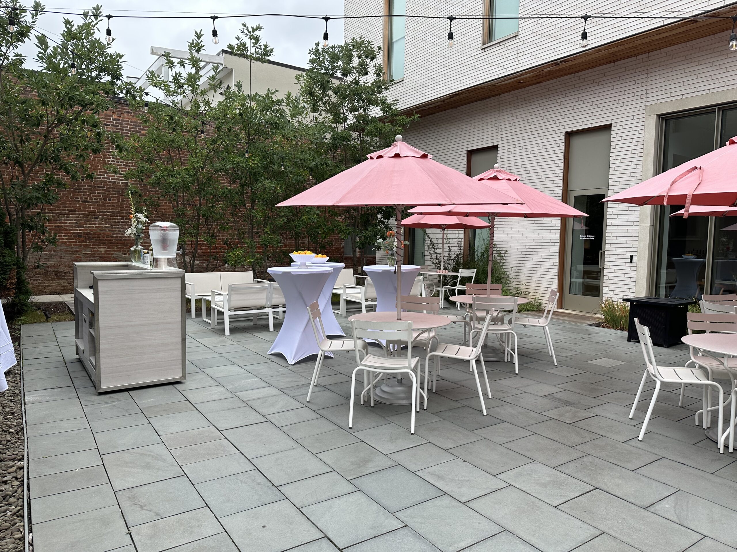 Courtyard Reception