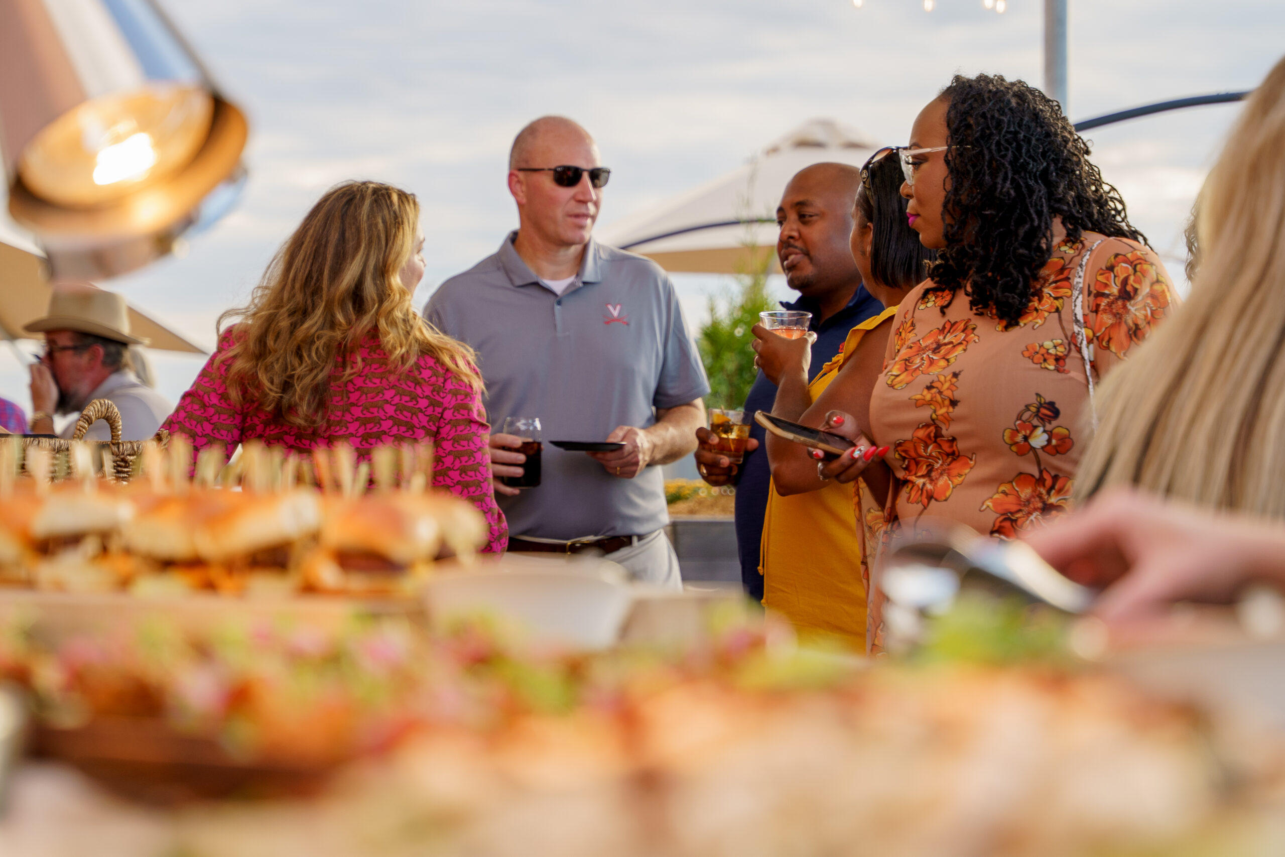 Summer Event on the Charlottesville Rooftop