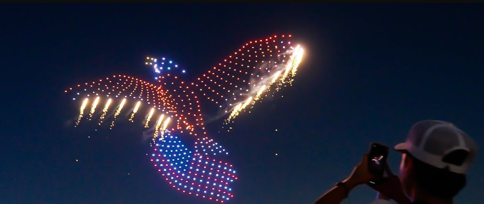 Drone Show Eagle
