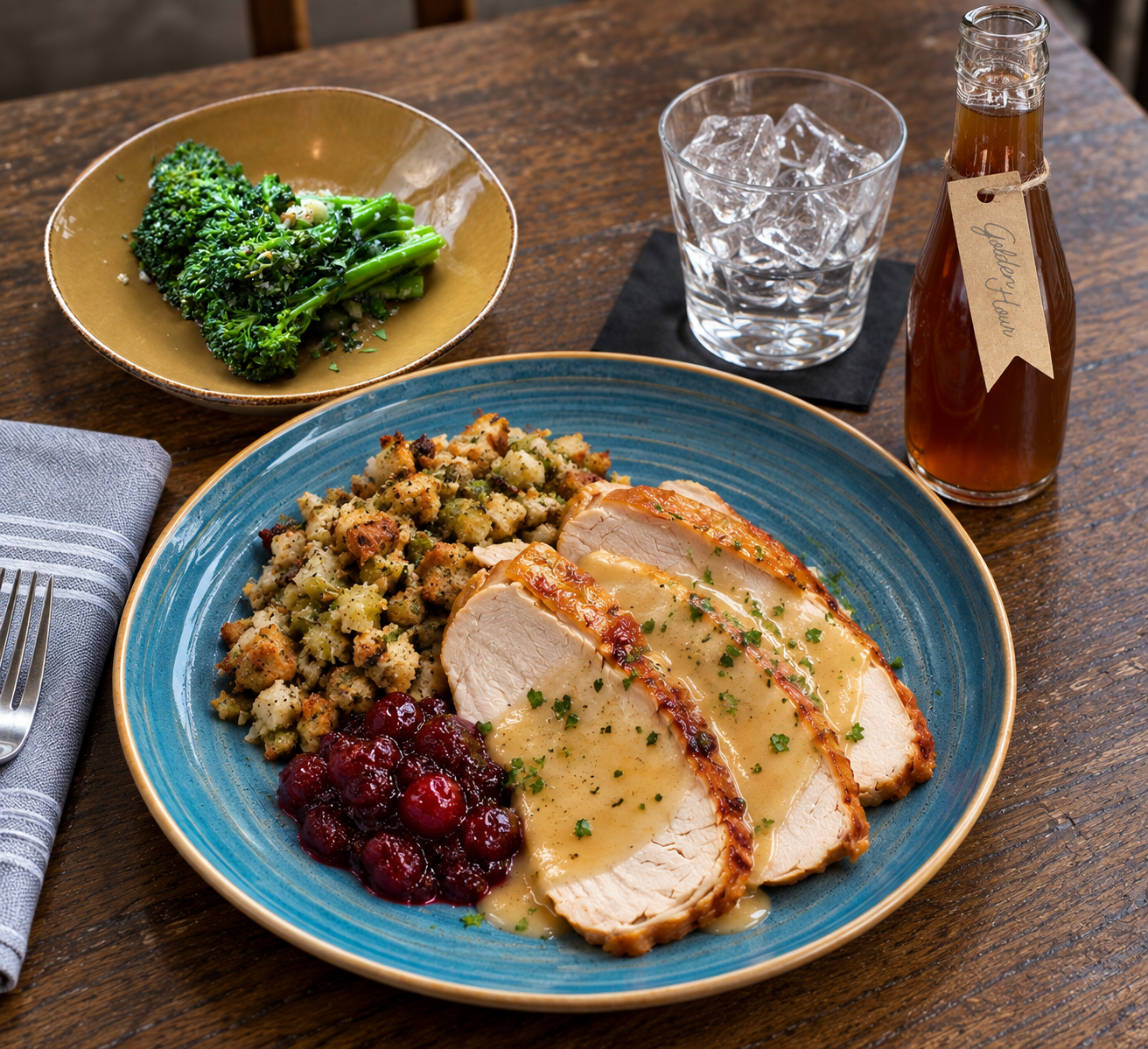 UP Turkey Day Plate
