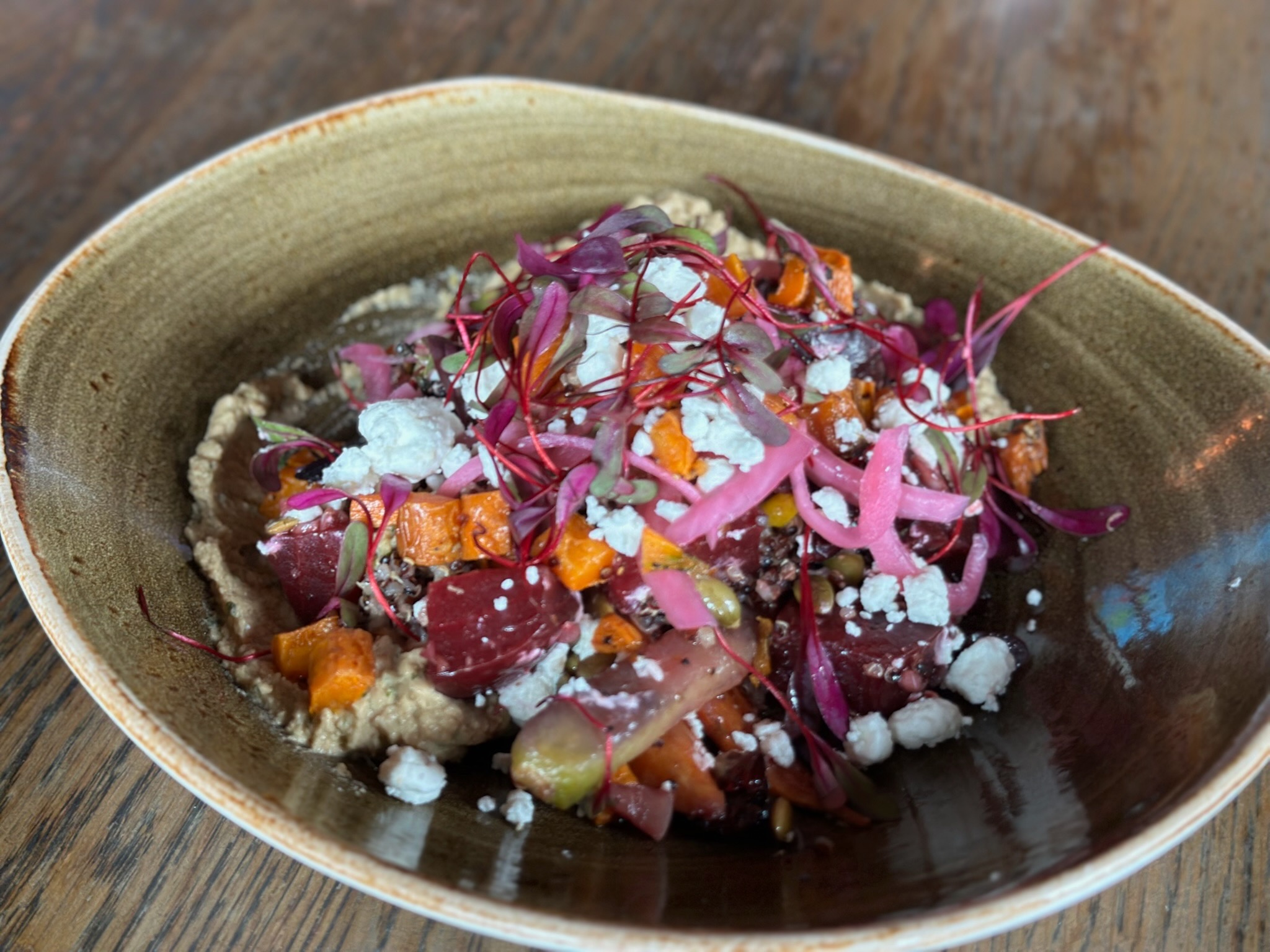 I'm Quinoa on You dish from UP on the Roof