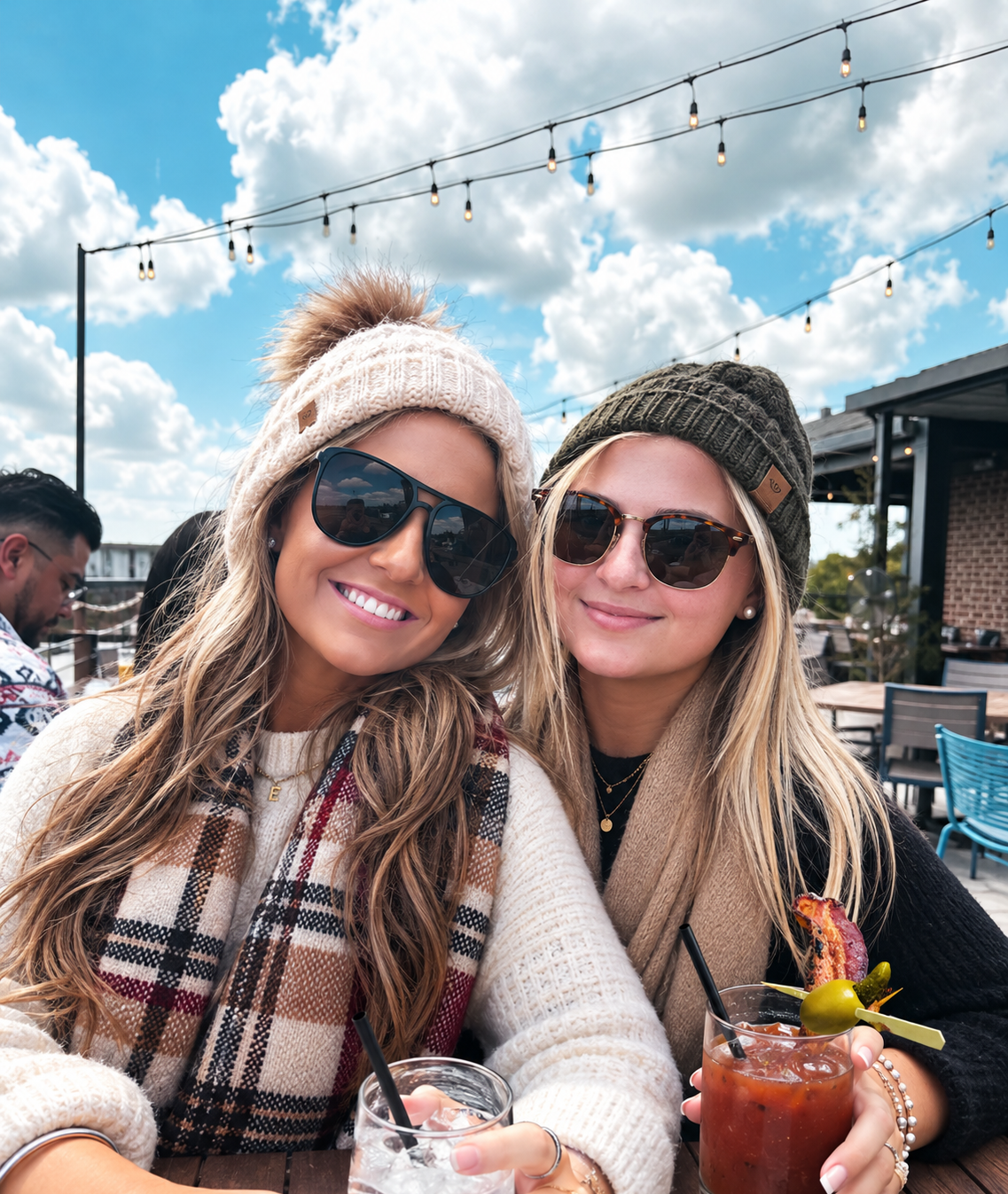 New Year's Day on the Alpharetta rooftop