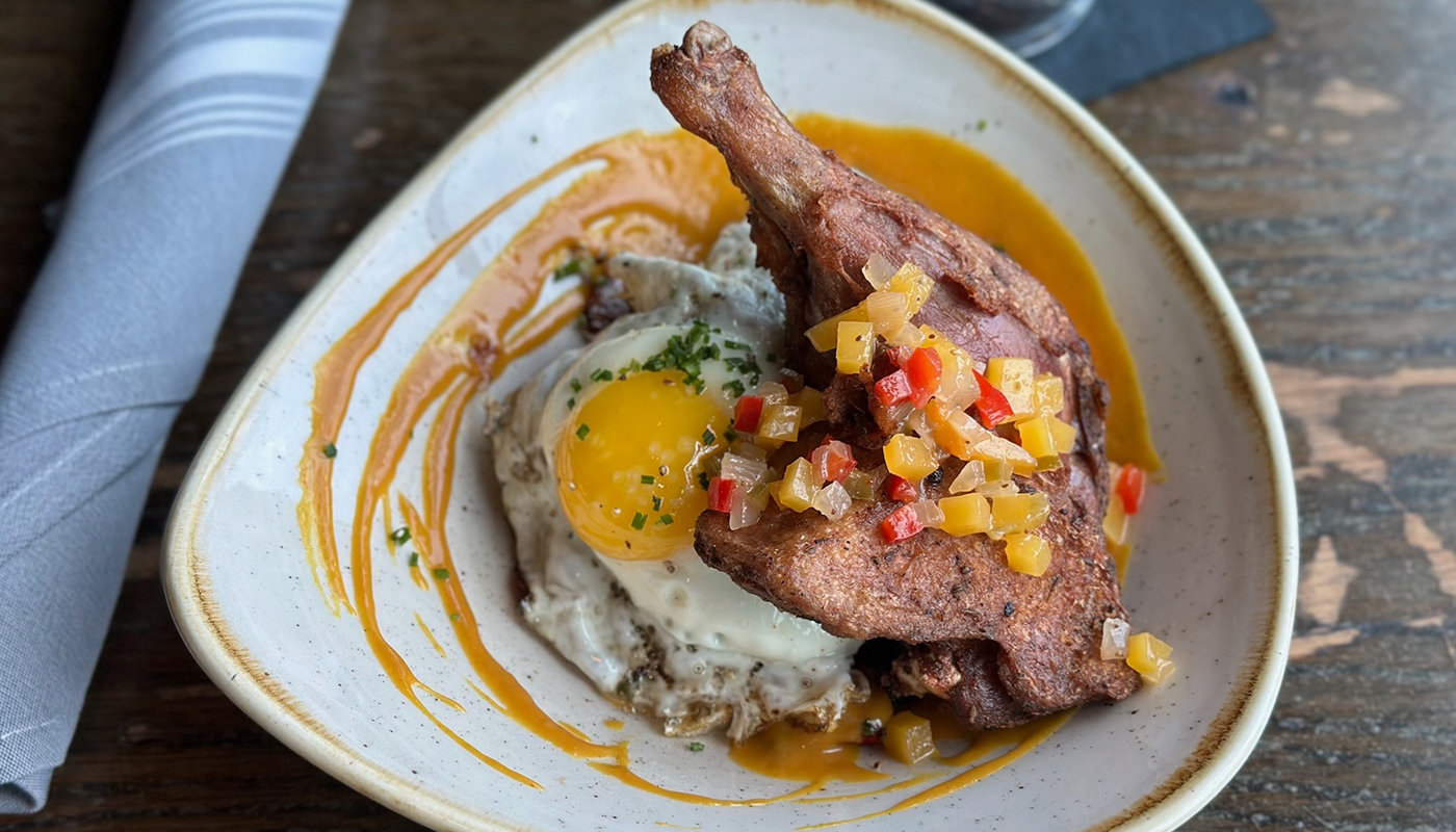 Brunch Hash It Out Duck Confit